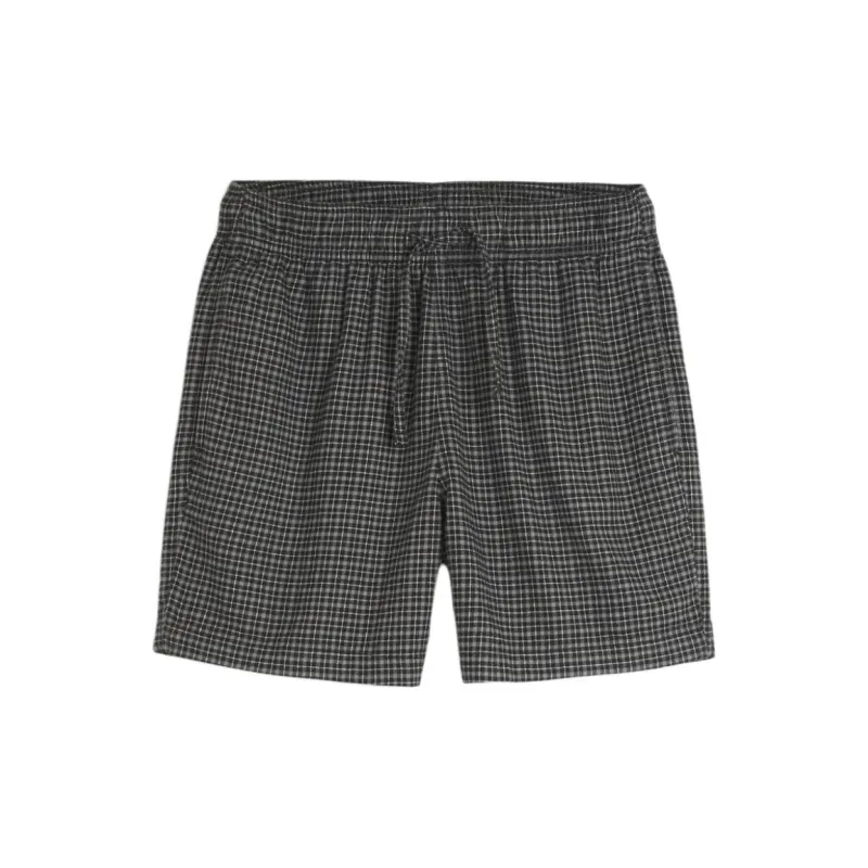 Hollister Pajama Pants Men's Black Plaid-0