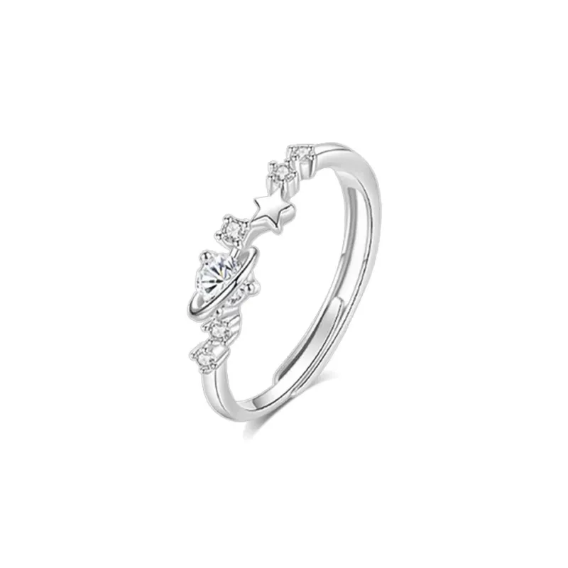 LUCA Sterling Silver Rings Unisex Anniversary Birthday Gift Gift Box-7