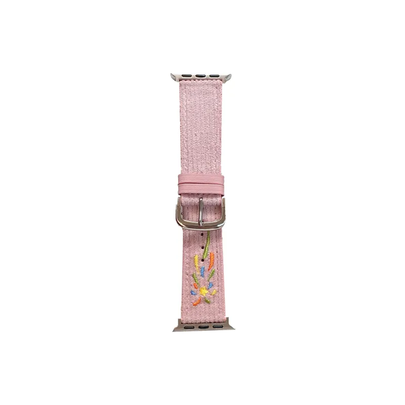 NCFCK Watch Band Apple Compatibility Corduroy Material-3