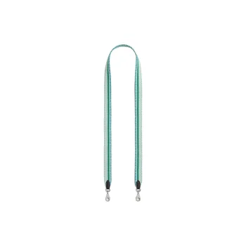 HERMES Cavale Cavale Canvas With Swift Calfskin Bag Shoulder Strap Women's Light Green With Air Bubble Green Accents