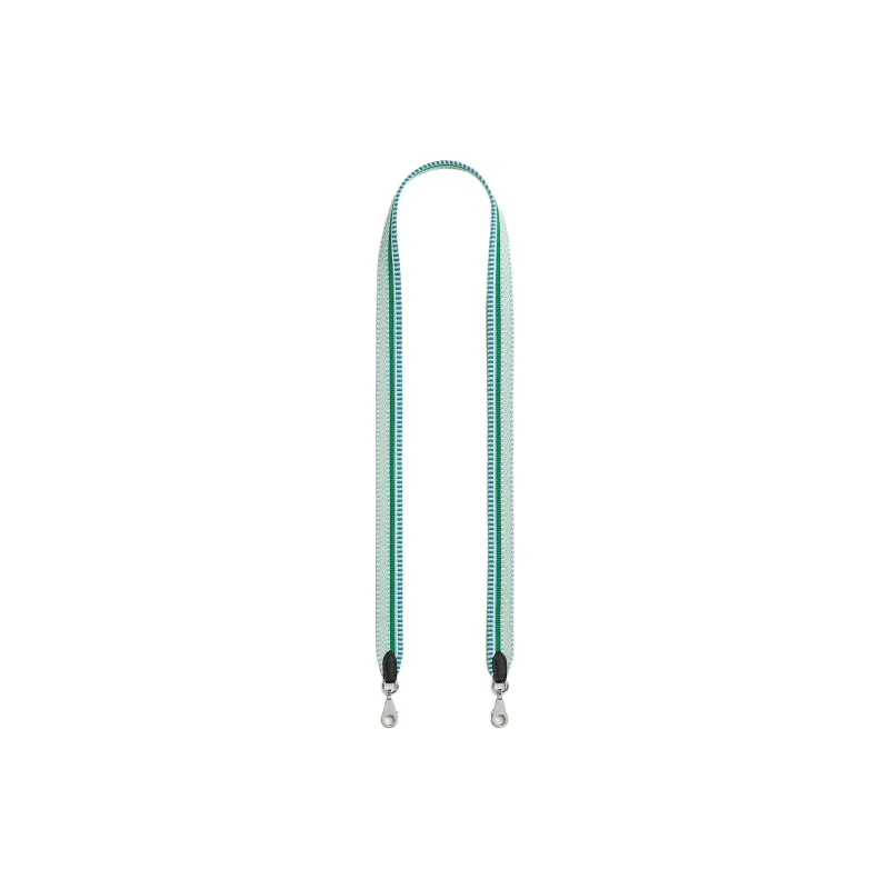 HERMES Cavale Cavale Canvas With Swift Calfskin Bag Shoulder Strap Women's Light Green With Air Bubble Green Accents-0