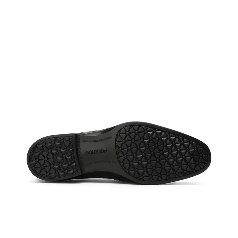 GOLDLION Loafers Men Black/Brown-9