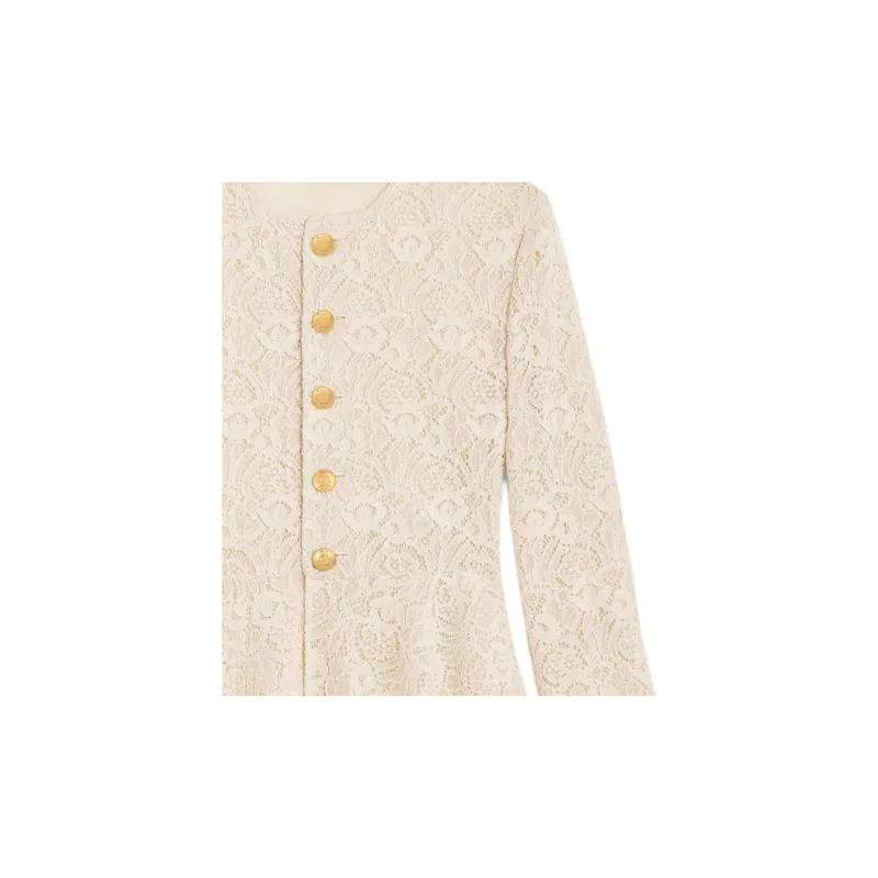 CELINE Chelsea Jacket In Lace-3