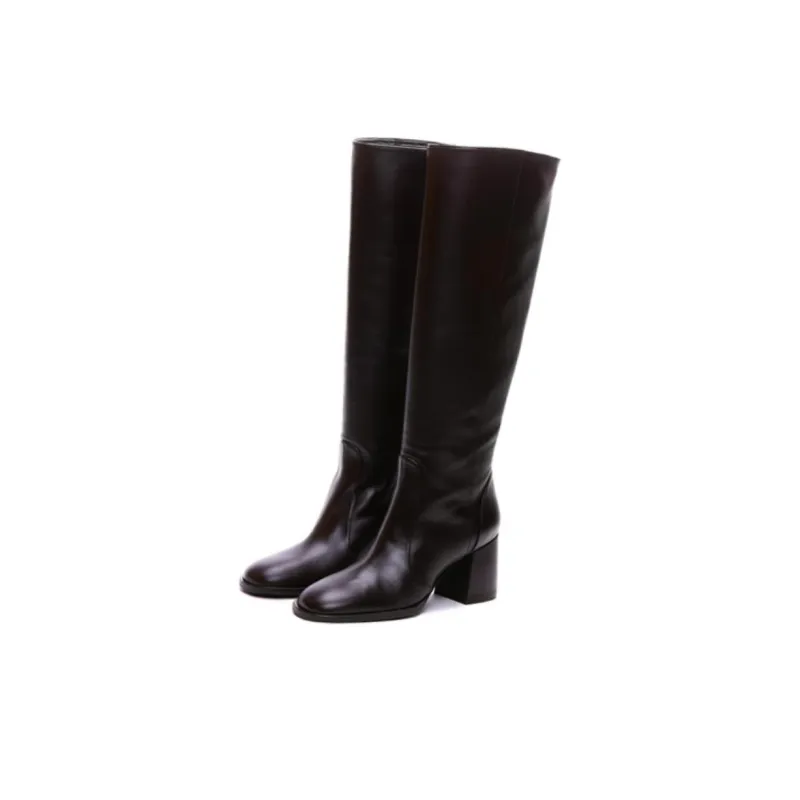 stuart weitzman Nola Smooth-leather Knee-high Boots-2