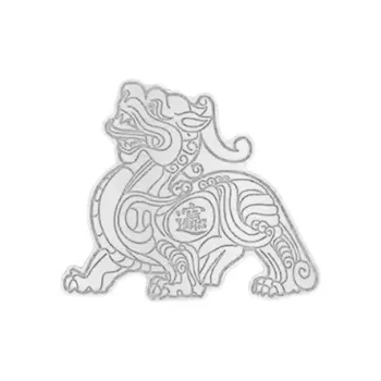 AWD S999 Fine Silver Cell Phone Sticker Unisex