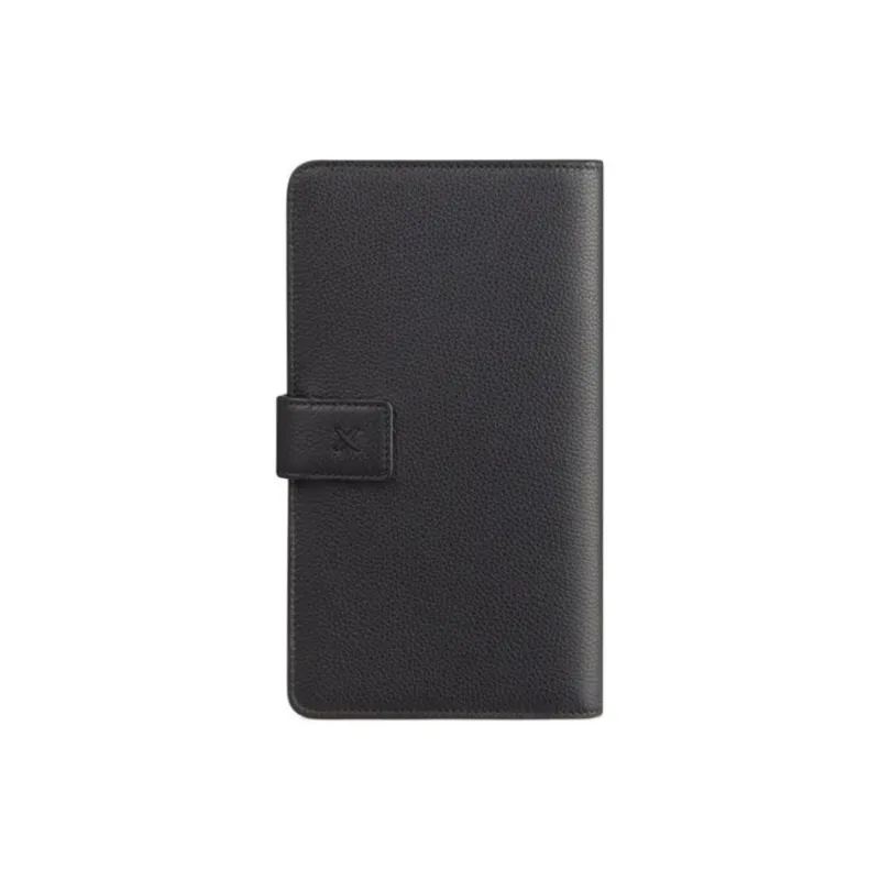 STEFANO RICCI Calfskin Wallet Men's Black-3