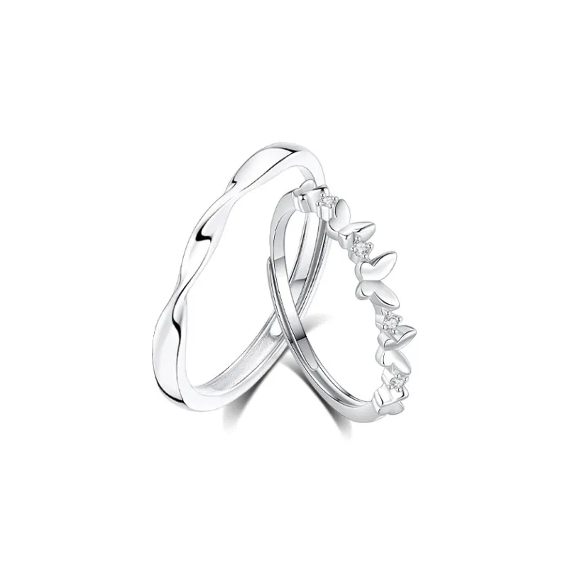 NVBBK Sterling Silver Rings Unisex-0
