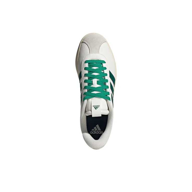 Adidas VL COURT 3.0 Wear resistant And Lightweight Low Top Skateboard Shoes Men's White-2