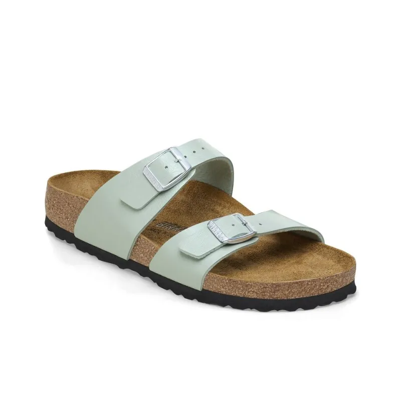 Birkenstock Sydney EVA Abrasion-Resistant Slide Slippers Women's Light Green Narrow Fit-1