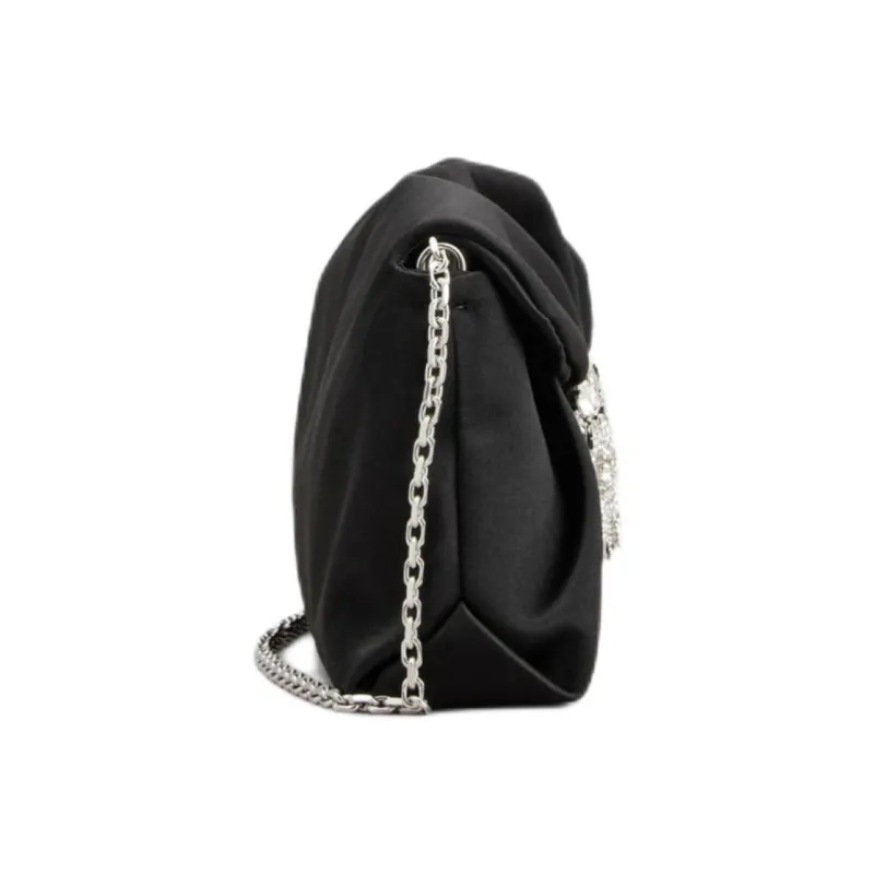 Roger Vivier Effrolessons Embellished Foldover Top Clutch Bag-2