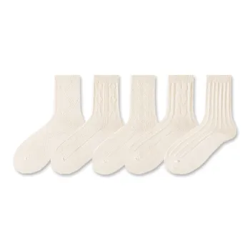 YOOKA Mid Calf Socks Unisex 5 Pack