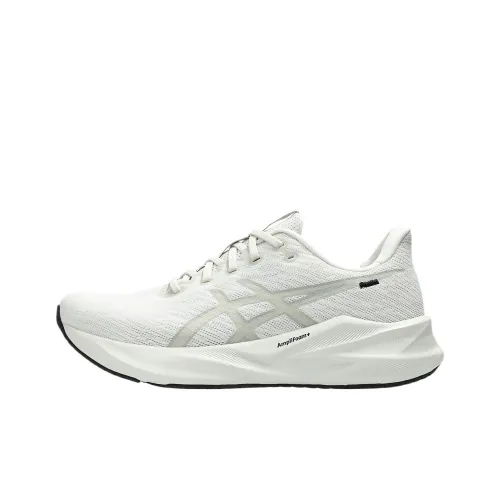 Asics Cushioned Slip-Resistant Breathable Low-Top Running Shoes Men's White