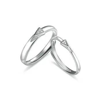 YUJIANDOUDOU S925 Silver Rings Unisex