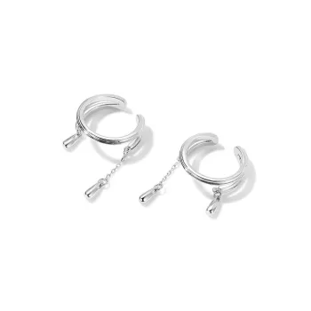 LOOK NICE Alloy Clip On Earrings Women's