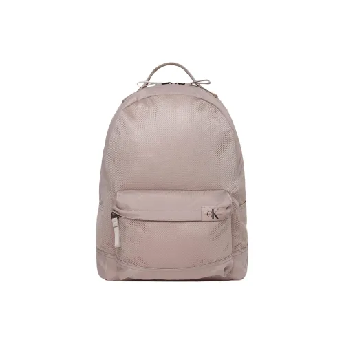 CALVIN KLEIN Polyester Backpack Men's Beige