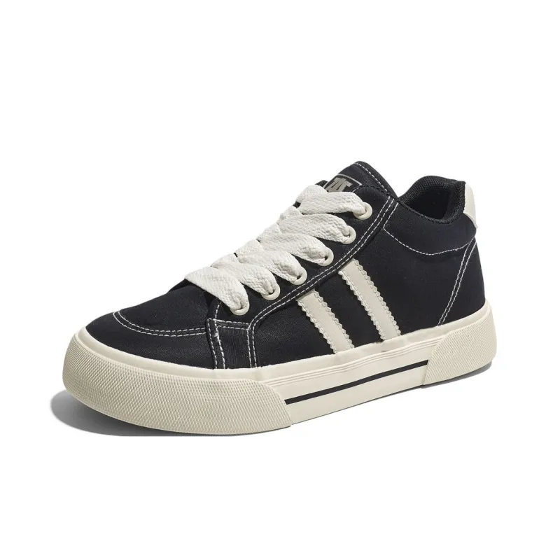 RENBEN Warm Slip-Resistant Mid-Top Skateboard Shoes Women's-1