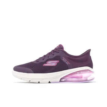 Skechers GO WALK Air 3.0 Cushioning Anti-Slip And Wear-Resistant Low-Top Casual Shoes Women's Purple