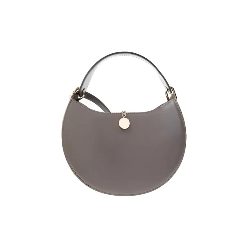 Chloe Calfskin Crossbody One Shoulder Handbag Women's Gray-2