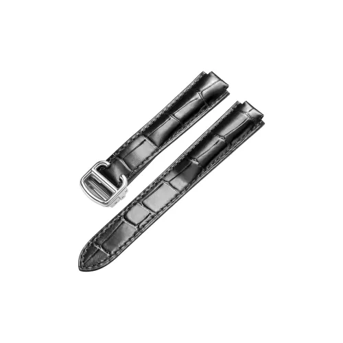 ZHISHENG Cartier Compatibility Watch Band 8/8.33/11/12/14mm Interface Width Genuine Leather Material