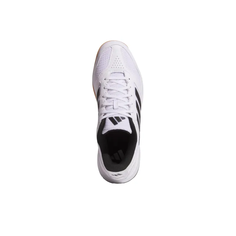 Adidas Ligra 8 Breathable Low Top Casual Shoes Men's White Black-4