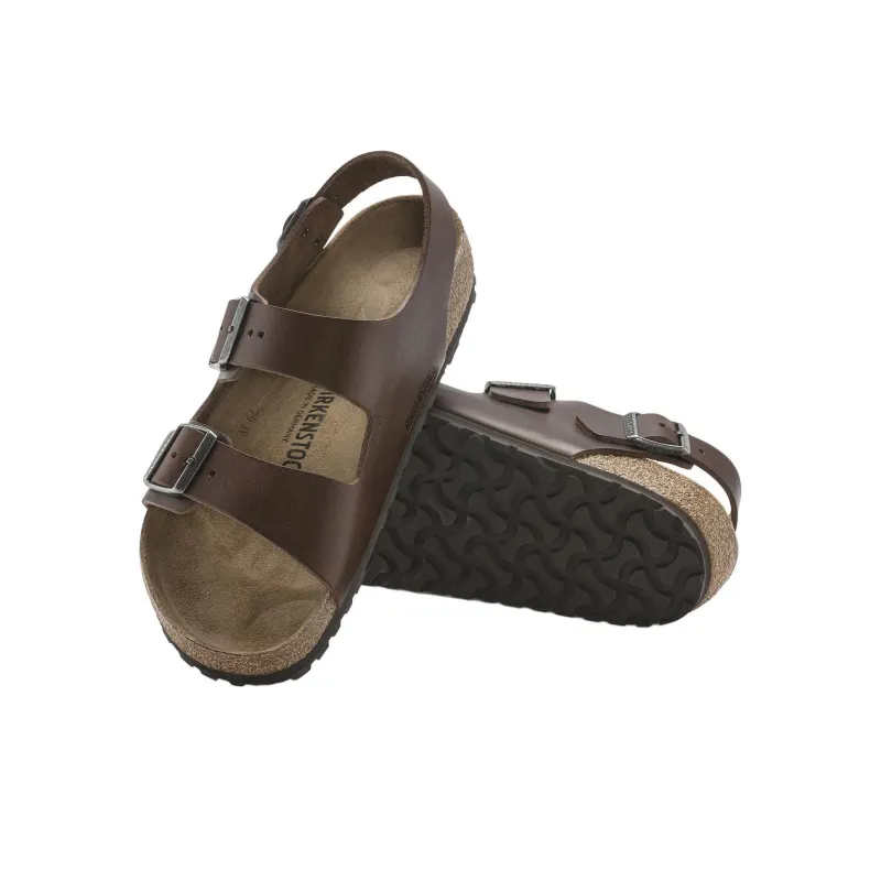 Birkenstock Milano BS Beach Sandals Men's Dark Brown Regular-5