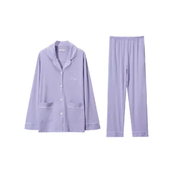 DAERLI Pajama Set Women's Elegant Purple
