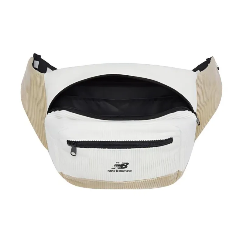 New Balance Fabric Sling Bag Fanny Pack Regular Unisex White-3