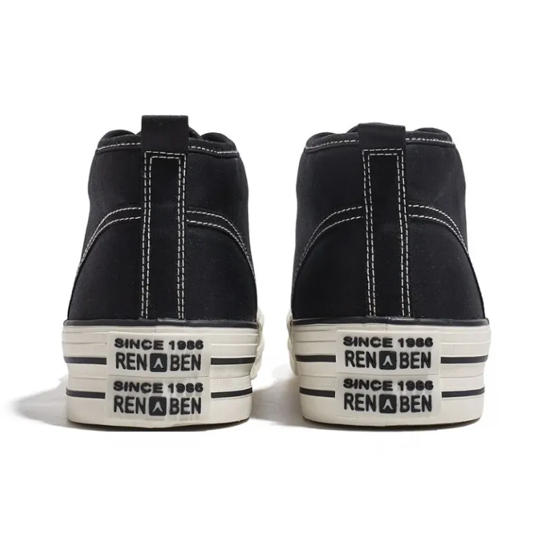 RENBEN Warm Anti-Slip And Wear-Resistant High-Top Skateboard Shoes Men's-4