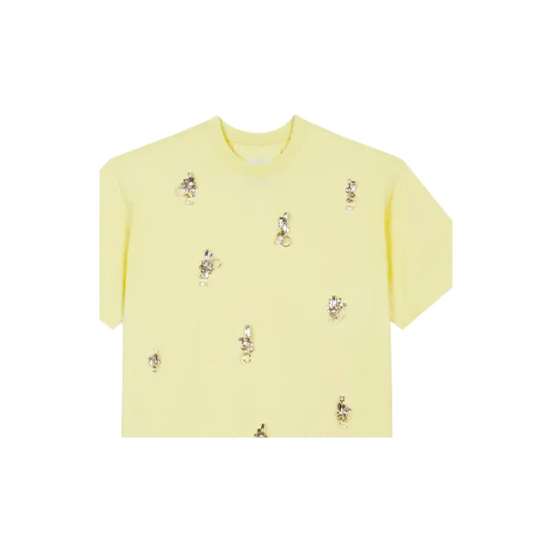 Givenchy T Shirts Men Yellow-2