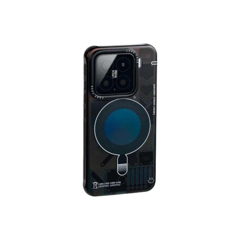 CARECASE TPU Material Circuit Board Magnetic Phone Case Compatible With Xiaomi 15/15 Pro-4