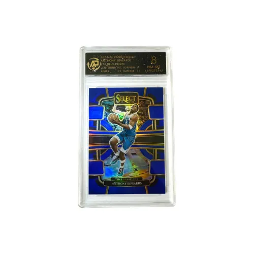 PANINI Edwards Timberwolves Select Blue Chip Rising Star Top Prospect Refringer Star Card 8 Points Graded Cards 1 Pc