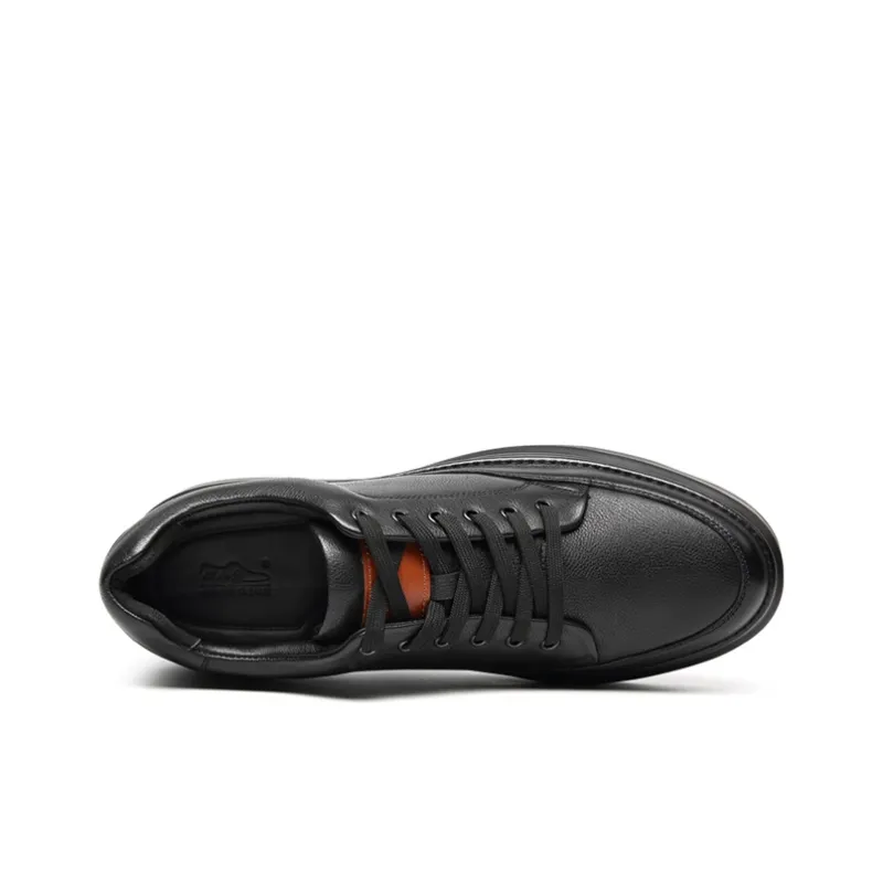 He Jinchang Low Top Skateboard Shoes Men's Starry Night Black-2