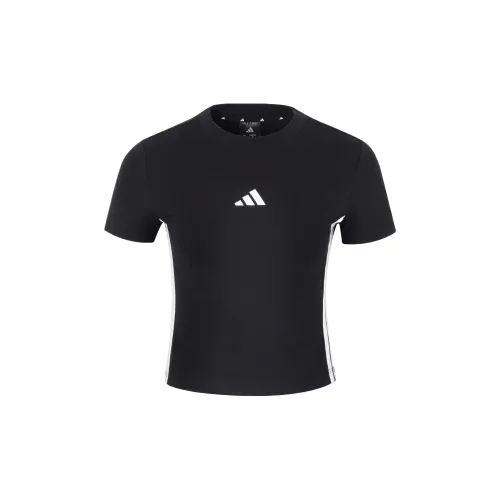 Adidas Regular T Shirt Women's Black