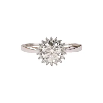 Stone On The Line S925 Silver Rings Women's