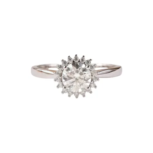 Stone On The Line S925 Silver Rings Women's