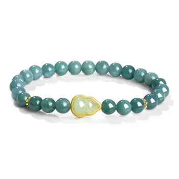 Emerald Bean Type Bracelets Women's