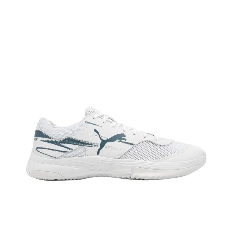 PUMA Varion 2 Anti Slip And Wear Resistant Breathable Low Top Training Shoes Unisex White Blue-1