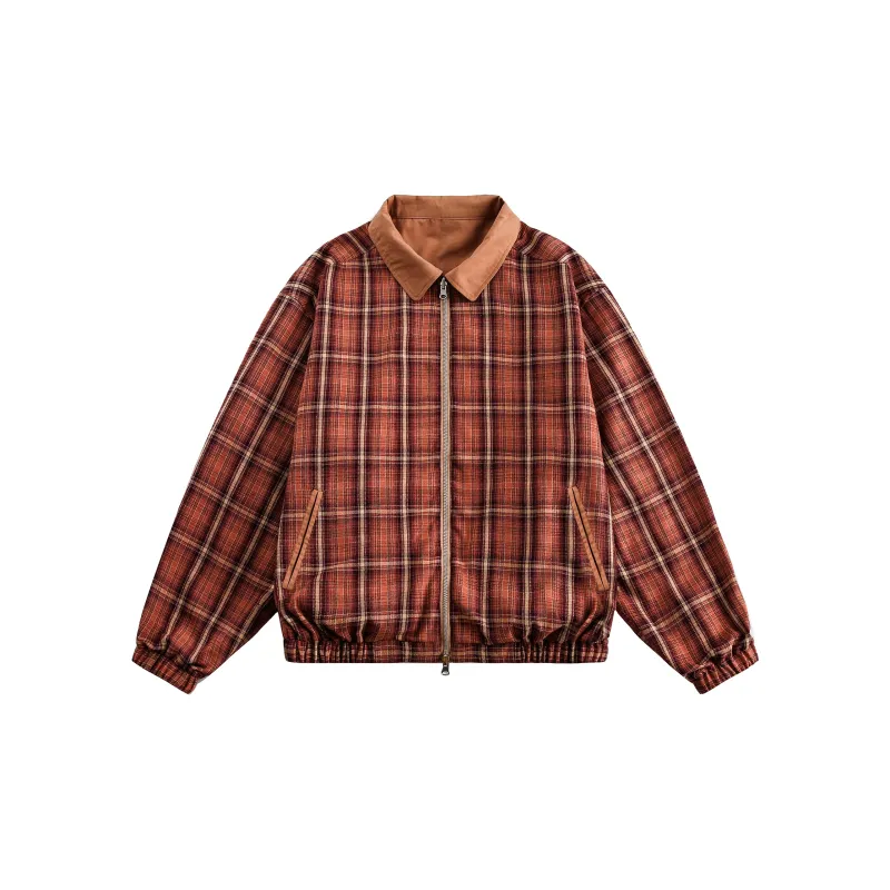 ALang Studio Jackets Coats Unisex Caramel Orange-2