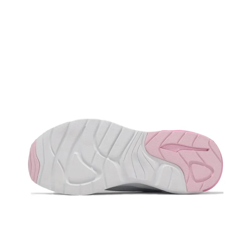 PUMA ELECTRON E Anti-Slip Wear-Resistant Low-Top Casual Running Shoes Unisex Gray Pink-4