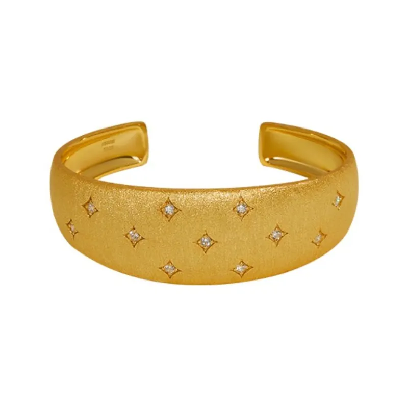 Bi disc Open Bracelet Bangles Unisex-0