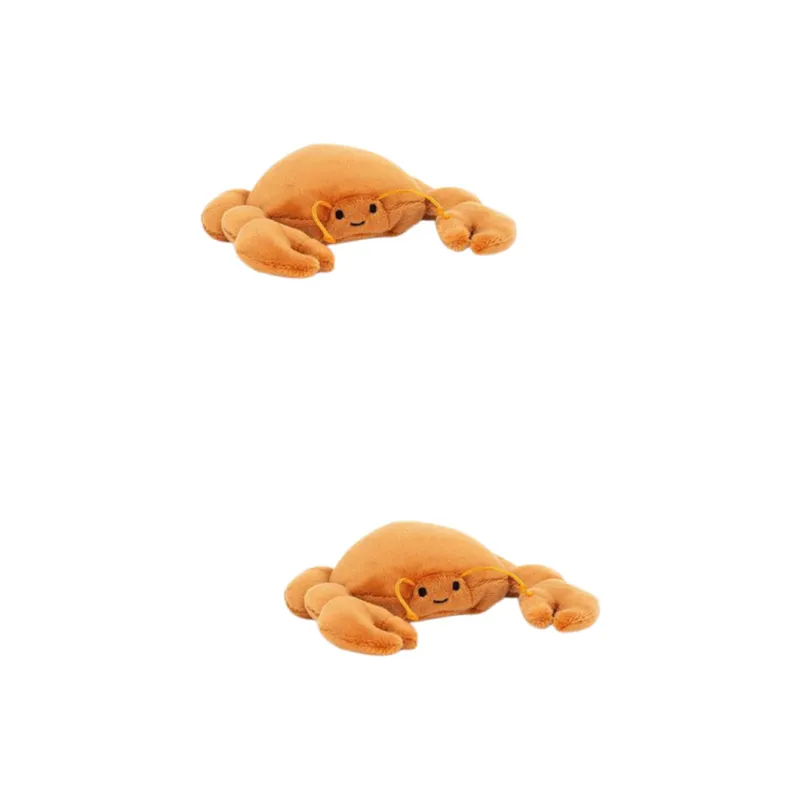 JELLYCAT Ocean Series Animal Seafood Crab Dolls Plush Doll 10cm Height-2
