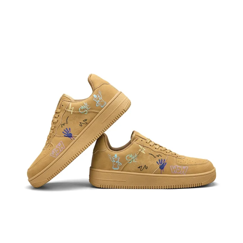 TCELLARS Cushioning Abrasion Resistant Lightweight Height Increasing Mat Low Top Skateboard Shoes Unisex-61