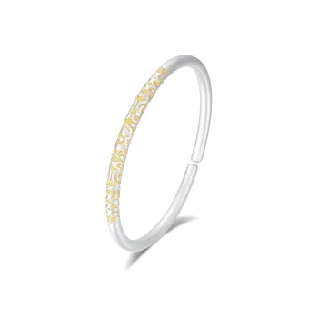 MIAOYINGE 999 Fine Silver Bangles Women's