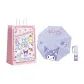Three-Fold Umbrella-Half-Body Kuromi+Sanrio Shopping Bag