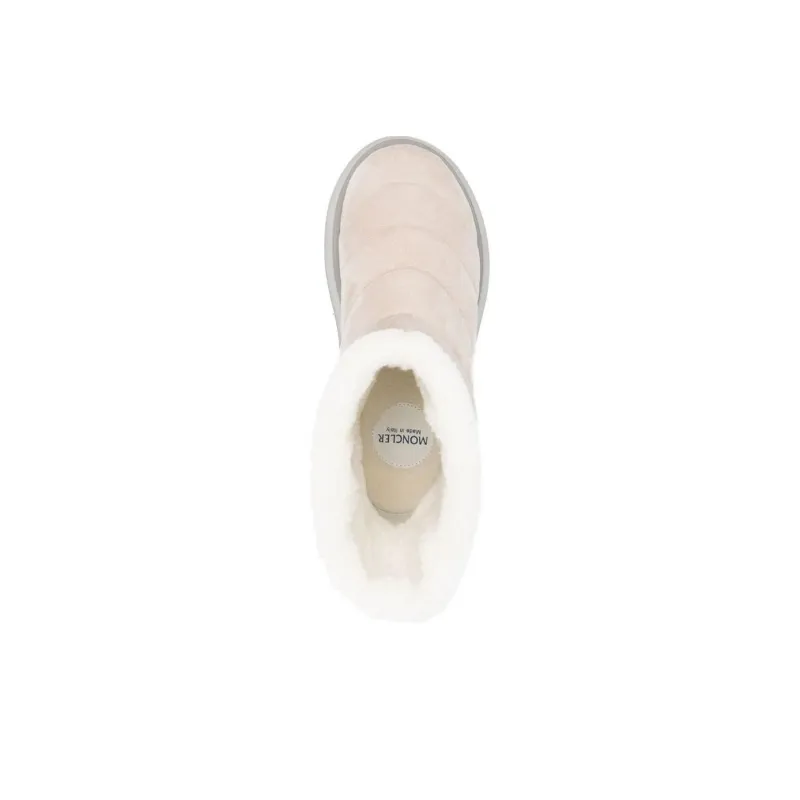 Moncler Ankle Boots Women's Beige-3