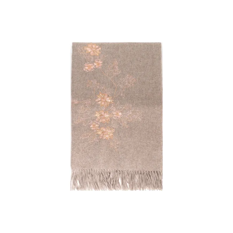 Shanghai Story Sheep Wool Knit Scarves Women's-14