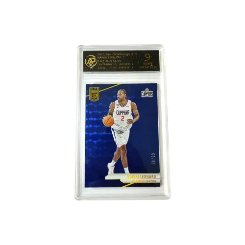 PANINI Leonard Clippers Elite Limited 99 Edition Sapphire 86/99 Refractive Basketball Card 9 Points Graded Cards 1 Pc