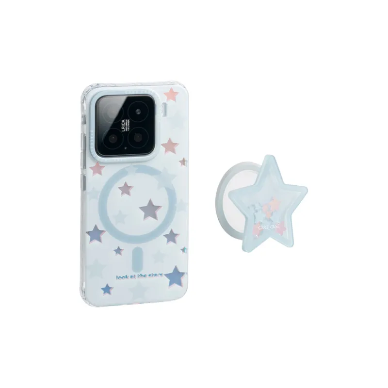 CARECASE TPU Material Creative Print Collection Magnetic Phone Case Compatibility With Xiaomi 15/15 Pro-14