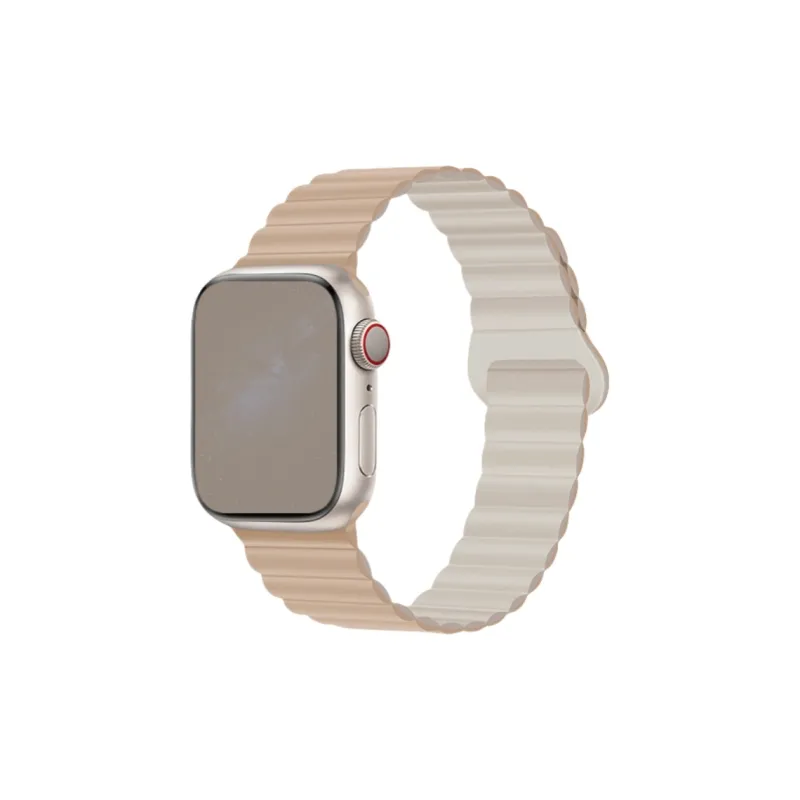 Craftsman Apple Compatibility Watch Band Compatibility Apple Watch Series 10, IWatch 10/9/8 Strap Silicone Material-25
