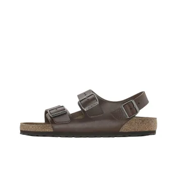 Birkenstock Milano BS Beach Sandals Men's Dark Brown Regular
